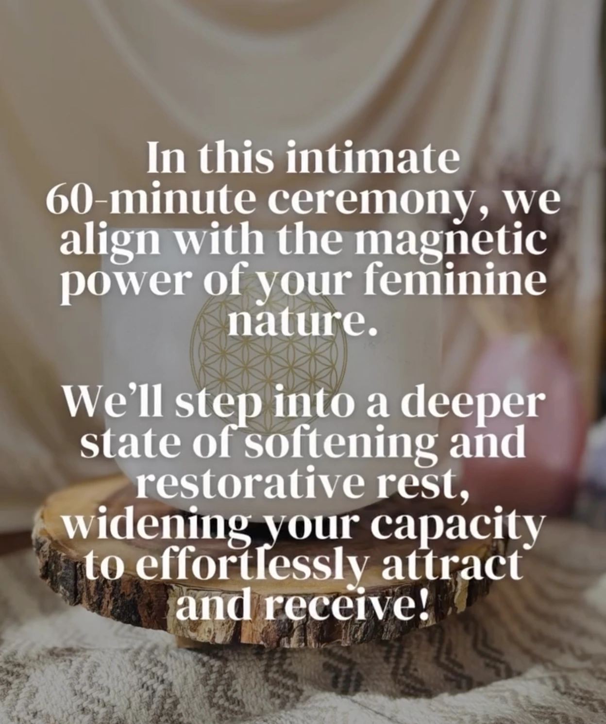 Organizer flyer for Yin: Sacred Feminine Sound Bath; confirm current details with the organizer